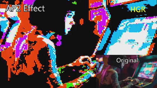 Retro Computer Effect