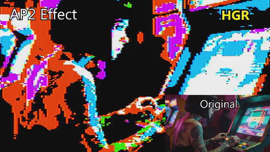 Retro Computer Effect